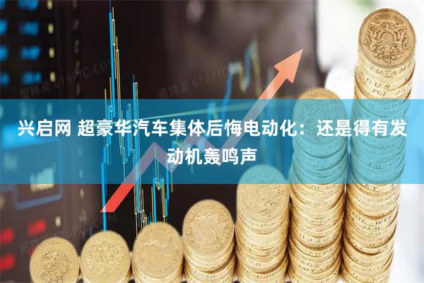 兴启网 超豪华汽车集体后悔电动化：还是得有发动机轰鸣声